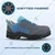 FUEL Aqua Safety Shoes for Men with PU Single Density Sole, Composite Toe Cap Footwear (200 J)(Size-6)