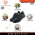 FUEL Armour-3-SD Leather Safety Shoes for Men, Industrial PVC Single Density Sole, Steel Toe(Size-6)