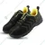 FUEL Arsenal Black & Yellow Industrial Safety Shoes for Men with PVC Single Density Sole, Steel Toe 100J Energy Absorption(Size-6)