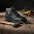 FUEL Arsenal HC-Metro Safety Shoe For Men, with Steel Toe Cap and Single Density PVC Sole(Size-6)