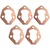 Fuel Injector Pump Assembly Gasket (5 Pcs) For 4 stroke 9 HP (186F) Diesel Power Tiller / Cultivator,186F-051