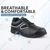 FUEL Shank ISI Marked Industrial Safety Shoes for Men with Synthetic Leather Upper & PVC Single Density Sole Steel Toe(Size-6)