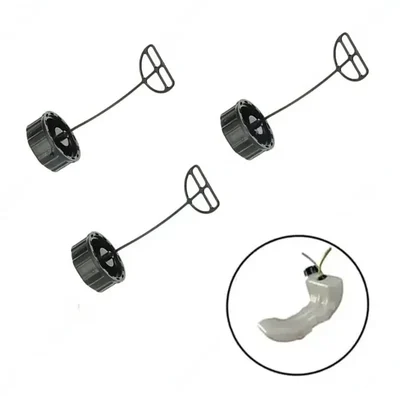 Fuel Tank Cap for 2 Stroke 52 CC Brush Cutter Engine (Pack of 3)