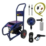Fujita 200 Bar 3.5 HP Motor Trolley Type High Pressure Washer, 450 LPH Flow Rate