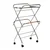 Heavy Duty Full Bend With Wheel Cloth Drying Stand,Stainless Steel Body, 5 x 3 Feet (Height x Width)