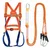 Full Body Harness with Energy Absorber, Pack of 1, 10 Adjustable Polyester Webbing, Double Lanyard, 1.5m Polyamide Rope, Scaffolding Hook(Pack-1 pc)