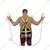 Prima Full Body Safety Harness With Double Lanyard, Double Hook & Rope