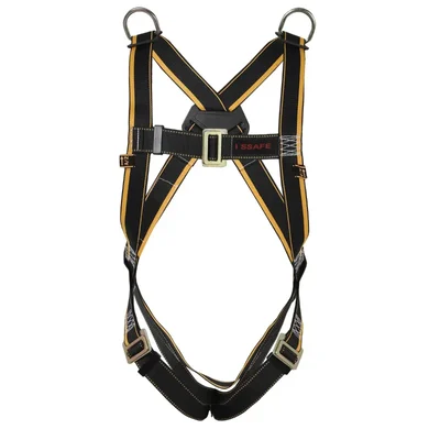 ISSAFE (ISF-19) Full Body Harness For Vertically Entry & Exit In Confined Space (CLASS E), Tested & Certified With IS-3521 (PART 1 2021) CE & ANSI
