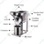 Fully Automatic 2 in 1 SS Flour Mill/Pulverizer Machine/Masala Grinder for Dry Grinding 8-10 kg/hr, 2 HP Motor