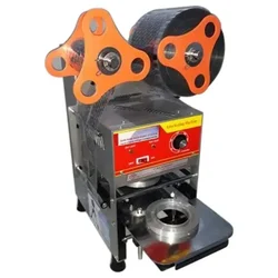 Premium Fully Automatic 95mm Dia Cup Sealing Machine For Bubble Tea, Juice Bars,Coffee Shops, Dairy and Dessert Shops