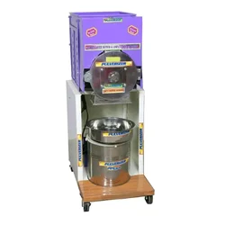 Fully Automatic 2 in 1 MS Flour Mill/Pulverizer Machine/Masala Grinder with 2 HP Motor, 10-14 kg per hour