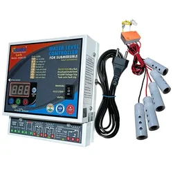 Vahra Fully Automatic Water Level Controller With 5 Carbon Sensor Kit For All 1Phase Submersible Starter Panel (V50C1P)