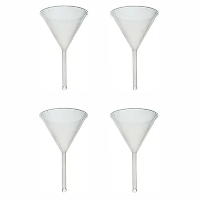 SBT 4pcs Polypropylene Funnel of 75mm Diameter for Liquid Transfer
