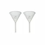 Bello 2 Pcs 35 mm Dia Polypropylene Funnel for Liquid Transfer