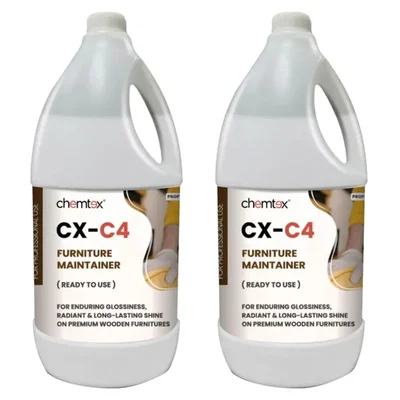 2 Pcs of Chemtex (5 Liter x 2 pcs) CX-C4 Furniture Maintainer