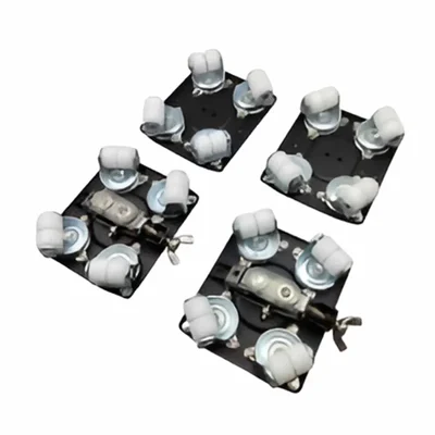 Heavy Duty Furniture Mover Rolling Pulley Caster Wheel ( Pack of 4)