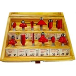Galaxy Pro 12 Pcs Router Bit Set