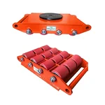 GALLOP 18 Ton (18000 kg) Cargo Trolley With 12 Nylon Wheels- 475x295x105mm, 30.5 kg Weight, KC-TCGT18
