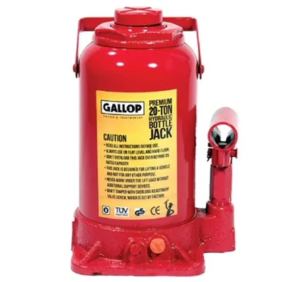 Gallop 20 Ton Premium Bottle Jack- Adjustable Height 235mm to 440mm for Trucks, Buses & Construction Vehicles-KC1009 H.D