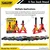 Gallop 3 Ton Portable Jack Stand With Adjustable Height - 430 mm Max. Height (KCST3T)