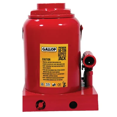 Gallop 50 Ton Hydraulic Bottle Jack-Adjustable Height 300mm to 480mm for Large Trucks,Buses & Industrial Vehicles-KC1017