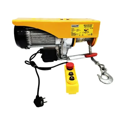 GALLOP 500/1000 Kg Steel Mini Electric Wire Rope Hoist, KCEH1000