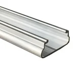 Heavy Duty 4 meter (13 feet) Long Rust Free Galvanized Iron GI Profile for Greenhouse/Shade Net