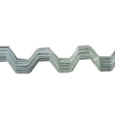 Highly Flexible 1.3 meter Rust Free Galvanized Iron Zigzag Wire for Greenhouse/Shade Net | 2.3 mm Thickness(Quantity-100 pieces)