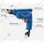 Gaocheng 6.5 mm 350 Watt Pistol Grip Electric Drill Machine, 4500 RPM (GC-6.5A)