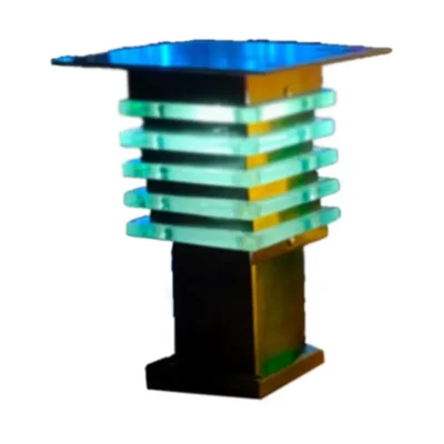 Premium Quality 10 Inch Solar Garden Light with 5W Solar Panel Gate Light For Outdoor Usage and Garden Decoration