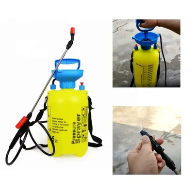 PRITHVI POWER 5 Ltr Garden Pressure Spray Pump for Garden Plants and Lawn, Plant Watering, Car Glass Cleaning, Spraying Pesticides(Pack-1 pc)