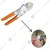 AGT High Quality Hedge Shear of Wooden Handle & Pruning Secateurs