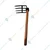Garden Rake 4 & 6 Teeth with Handle, 7 Teeth without Handle