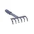 Garden Rake 4 & 6 Teeth with Handle, 7 Teeth without Handle
