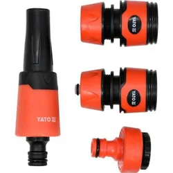 YATO YT-99831, 4 Pcs Hose Tool Kit | Used for Garden Watering Purposes