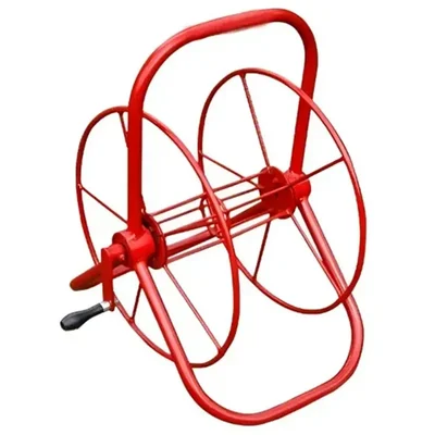 Portable Garden Water Hose Pipe Reel Cart For Holding Pipe (Size-100 Meter)