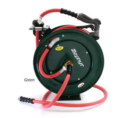 Zephyr ZWR1915HD-PR Auto-Retractable Garden Hose Reel with 15 m Hose Pipe for Gardening Purposes