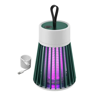 Gigawatt Bug Killer Rechargeable Insect Trap, USB Powered Pests Catcher Lamp For Home, Office & Balcony