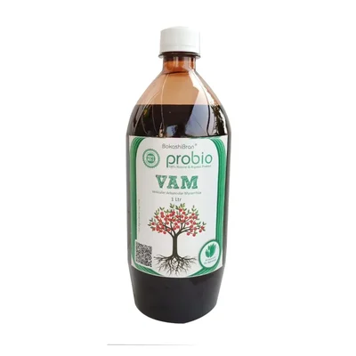 Pioneer Agro VAM Bio Fertilizer (Vesicular Arbuscular Mycorrhizae) Liquid 1L Root Booster for Agriculture & Garden Use
