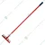 Heavy Duty Steel 4 Feet Long Handle Garden Hand Rake With 4 Inch Ten Long Pin Used For Gardening Purpose