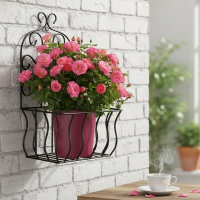 Heavy Duty Plant Stand, Wall Mounted Hanging Plant Shelf For Home, Office, Garden & Balcony Decoration(Model-B0F4XTGZR5)
