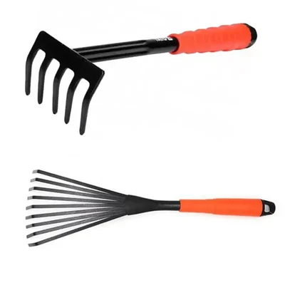 YATO  Garden Tools combo of YT-8869 Gardening Rake 13" and YT-8866 Gardening Rake 13" | Used for Gardening Purposes