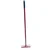 Heavy Duty 10 Pin Iron Garden Rake with 4 Feet Handle for Quick Clean Up of Lawn and Breaking Of Soil