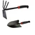 DAP Set of a Hand Cultivator-Hoe and a Hand Trowel | Used for Cultivation/Garden Maintenance - 2 Tools