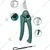 Jaiveer 3 Garden Tools Set-Small Khurpi, Pruning shears and a Pair of Garden Gloves | Used for Effective Gardening