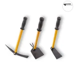 Jaiveer Garden Tools Set of a Tiller, Hoe and a Pronged Hoe | Used for Effective Gardening