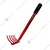 Heavy Duty Steel 15 Inches Small Handle Garden Hand Rake With 4 Inch Five Long Pin Used For Gardening Purpose