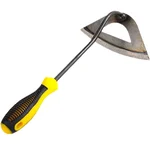 Red Build Heavy Duty Hoe Garden Tool, Hollow Hoe, Adjustable Manual Weeder for Weeding, Digging, Hoeing, Loosing Soil