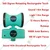 360 Digree Waterproof Rotating 100W Rechargeble Light With Sound Of 1 Km Range, 10000 AmH Battery With 12 Hours Backup