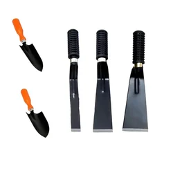 Khurpa 1 inch, 2 inch & 3 inch, Small Trowel & Big Trowel - Combo Pack